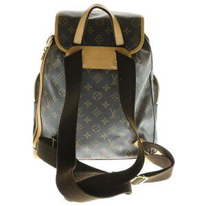 Louis Vuitton Monogram Ad Leather Bosphore Backpack Brown Sac